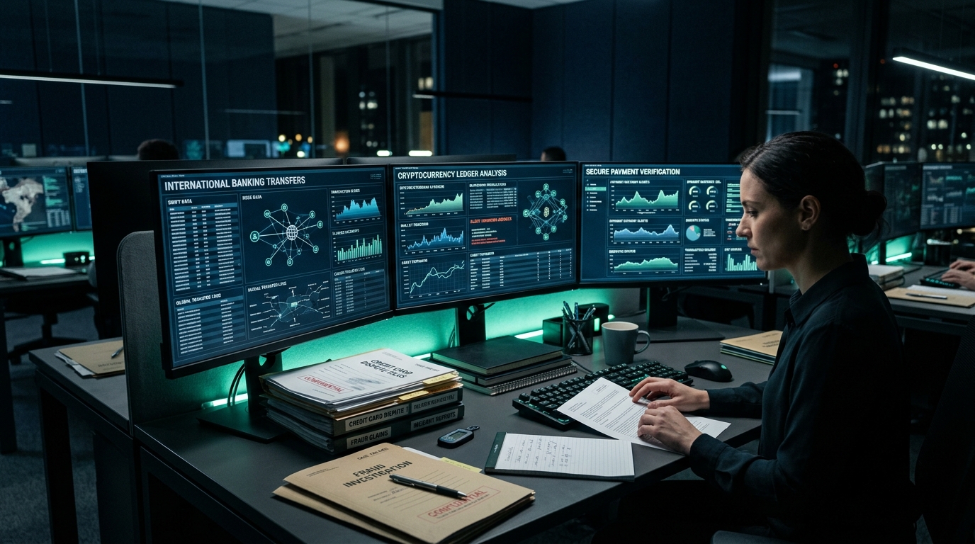 Financial Incident & Banking Transfer Investigation Desk
